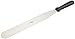 Ateco Ultra Straight Spatula with 14-Inch Stainless Steel Blade, Plastic Handle, Dishwasher Safe,Black