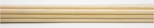 Port Orford Cedar Bare Premium Shafts for 40-45-Pound Spine (12-Pack)