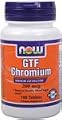 Now Foods GTF Chromium 200 mcg Yeast Free