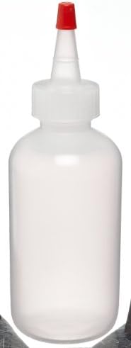 SP Bel-Art Dispensing/Drop 250ml (8oz) Polyethylene Bottles; 24mm Closure (Pack of 12) (F11637-0008) White