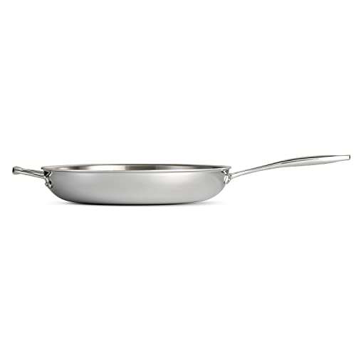 Tramontina Fry Pan Stainless Steel InductionReady TriPly Clad 12Inch