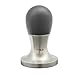 Krome Dispense 50 mm Stainless Steel Round Handled Krometamp Coffee Tamper, Barista Flat Base Style - C2450