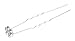 Flower Clear Crystals Bridal Hair Pins (Pack of 6) HS0002