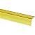 M-D Building Products 79020 Fluted 1-1/8-Inch by 1-1/8-Inch by 36-Inch Stair Edging, Satin Brass