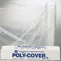 6X14-C Lbm Poly Polyfilm, 6 Mil T, 14 W X 100 Ft L, Plastic, Clear