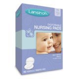 Lansinoh Stay Dry Disposable Nursing Pads, Number One Selling Breastfeeding Pad For Breastfeeding Mothers, Leak Proof Protection, Maximun Comfort and Discretion, 3 Packs of 60 Count (180 Count)