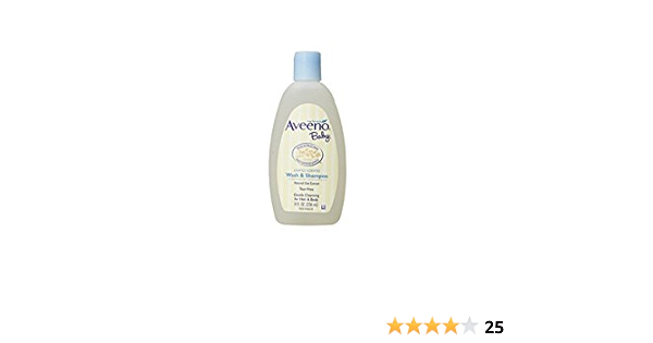 aveeno baby wash and shampoo 8 oz