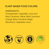 Plant-Based Food Color Variety Pack by Supernatural, Food Dye Powders