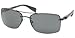 Prada Sport PS50NS Sunglasses-1BO/1A1 Black Demi Shiny (Gray Lens)-62mm