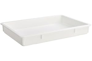 CenPro 18"x26"x3" Plastic Stackable Pizza Dough Proofing Box, Dough Container - NSF (29A-008)