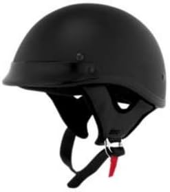 Skid Lid Helmets SL TRADITIONAL FLT BLACK SIZE:MED Motorcycle HELMETS