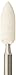 QUALITE S STONE FW661-FG QUALITE ARKANSAS Clinic White Stones, Swiss Made with FG and RA Shanks (Pack of 10)