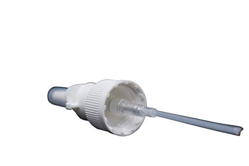Empty Amber Glass Nasal Sprayer 2-Pack for Intranasal Insulin, Colloidal Silver and Saline Applications, 30ml (1oz) -dispenses .1 ml = 10 IU