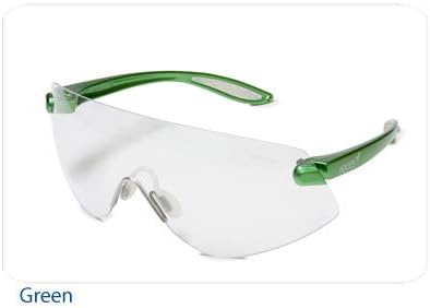 HWW Outback Safety Eyewear Clear Lens Green Frame