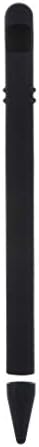 Diadia Organizer For Apple Pencil 2th(Gen) Non-Slip Silicone Case Sleeve Cover Protective Skin (Black)
