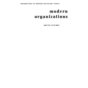 Modern Organizations