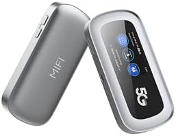 Epicloud 5G Portable WiFi Router | Dual-Band WiFi AX1800Mbps | 3G 4G 5G ...