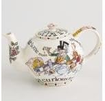 Alice in Wonderland 4 Cup Teapot - 4 Cup Novelty Teapot