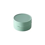 Travel Soap Container,Portable Sealed Round Soap