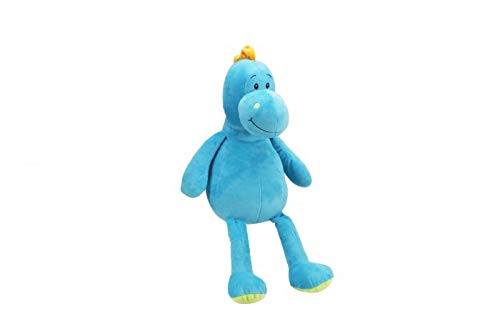 AB Gee Super Soft Plush Friendly Dino 12.5 in Blue