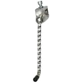 Alta Bicycle Square Twisted Bike Kickstand Center Mount Chrome, Multiple Sizes &amp; Colors