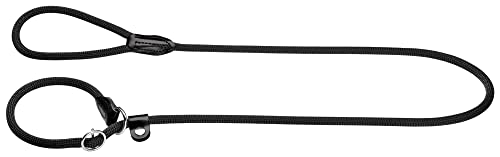 Hunter Freestyle Retriever Leash, 10 mm Diameter x 170 cm Length, Black