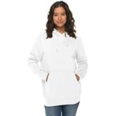 Lane Seven Unisex Heavyweight Pullover Hooded Sweatshirt 2XL White