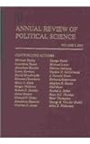 Annual Review of Political Science, , 0824333063