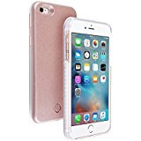 iPhone6 Plus Illuminated Case(5.5 Inch),New LED Light Up Luminous (Dimmable) Cell Phone Case by Readgo,Great for Selfies Facetime Rechargeable Flashlight (Rose Gold)