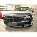 Lebra 2 piece Front End Cover Black - Car Mask Bra - Fits - DODGE,CHARGER,,w/o front spoiler, 2006 thru 2009