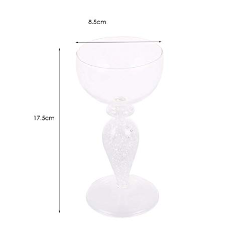 Home+ Whisky gläser, Kreative Transparent Weinglas Cup Bier Saft hoch Boron Martini Cocktailgläser Schmuck Gothic… – Bild 4