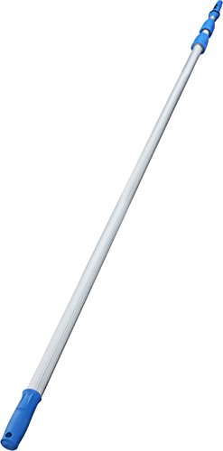 Unger Professional Connect & Clean Telescoping Extension Multi-Purpose Pole, Window Cleaning, Dusting, 6-16 Foot with Removable Cone