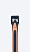 Rubber Lined, Releasable, Heavy-Duty Zip Ties, UV Rated, 8 Inch, Reusable, Black Nylon Zip Ties, Assorted Colors (Blue, Red, Orange) - GripLockTies (15, Or