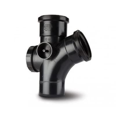 Polypipe ST412B Access Branch, 112.1/2Deg Soil Ring Seal