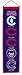 Chicago Cubs Wool 8''x32'' Heritage Banner