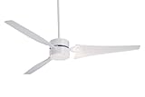 Emerson HF1160WW Heat Fan, Indoor Ceiling Fan, 60-Inch Blade Span, Appliance White Finish, Appliance White Blades