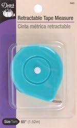Dritz - Retractable Tape Measure-60" Assorted Colors