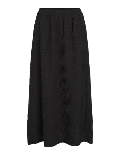 Vila Viromira HW Midi Skirt, Nero, L