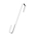 Wreath Hooks Door Hanger for Bathroom Bedroom, Coats, Towels Metal Home Display Holiday Front Door Special Elegant Unique Design | Premium Sturdy Metal (1 Piece, White) primary