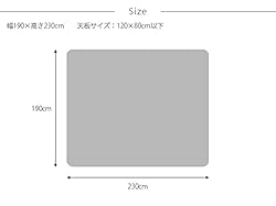 AZUMAYA KK-142GY Kotatsu Futon Comforter Rectangle