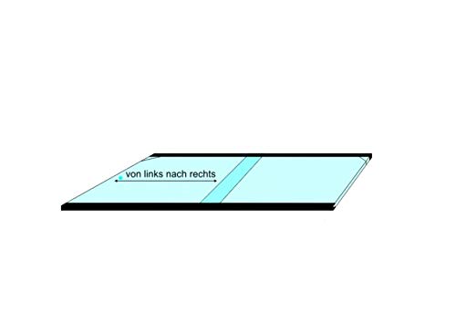 Salty Bee Aquarium Glass Cover 25 L 25 x 40 cm Front Short