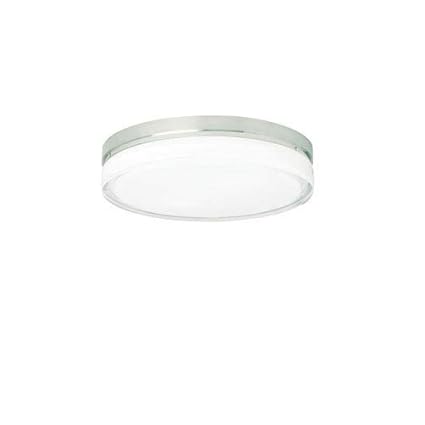 Tech Lighting 700cqls Cf Cirque Round Glass Flush Mount Cfl