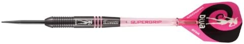 Harrows Diva Dark 85% Tungsten Steel Tip Darts 24 Gram 55001