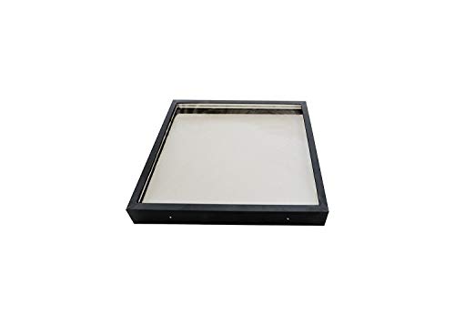 SIG Skylights CM3B 25 1/2 x 25 1/2 Curb Mounted Skylight w/Bronze Insulated Glass, 2