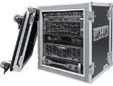 Road Ready RR12UADSW 12U Amplifier Deluxe Case with 18 Inch Shock Mount