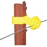 CHAIN LINK U POST INSULATOR - 25 PACK