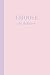 Sketch Journal: Choose to Believe (Pink and Purple) 6x9 - Pages are LINED ON THE BOTTOM THIRD with b by 