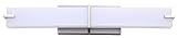 Cloudy Bay LED Bathroom Vanity Light,24 inch 4000K Cool White Bath Bar Fixture,20W 1000lm Dimmable,Brushed Nickel