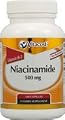 Vitacost Niacinamide (Vitamin B-3) -- 500 mg - 100 Capsules