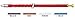 Firestik 4ft Firestik ® II FS Series Tunable Tip CB Antenna 900 Watts Red - Firestik FS-4RD